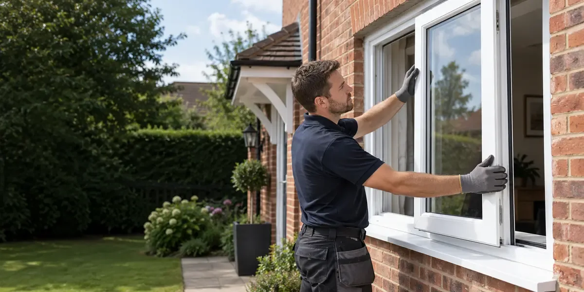Aluminium Window Replacement by a professional glazing installer